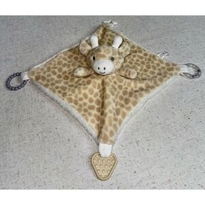 Dream‎ Gro Giraffe Activity Baby Blanket Lovey Teether Rattle Plush Dreamgro